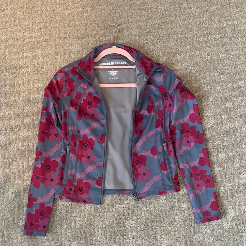 LEXBREEZY X TEAL Zip-Up Athletic Jacket: Size small